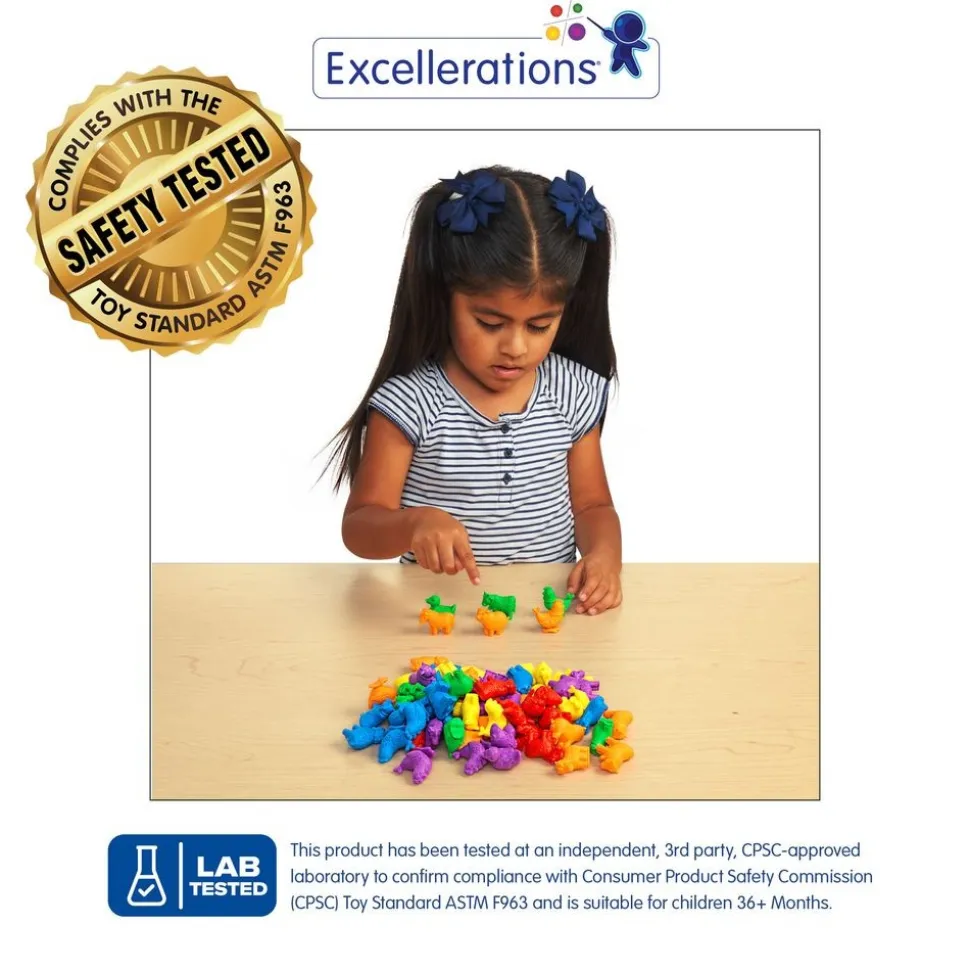 Excellerations® Farm Animal Counters - 108 Pieces