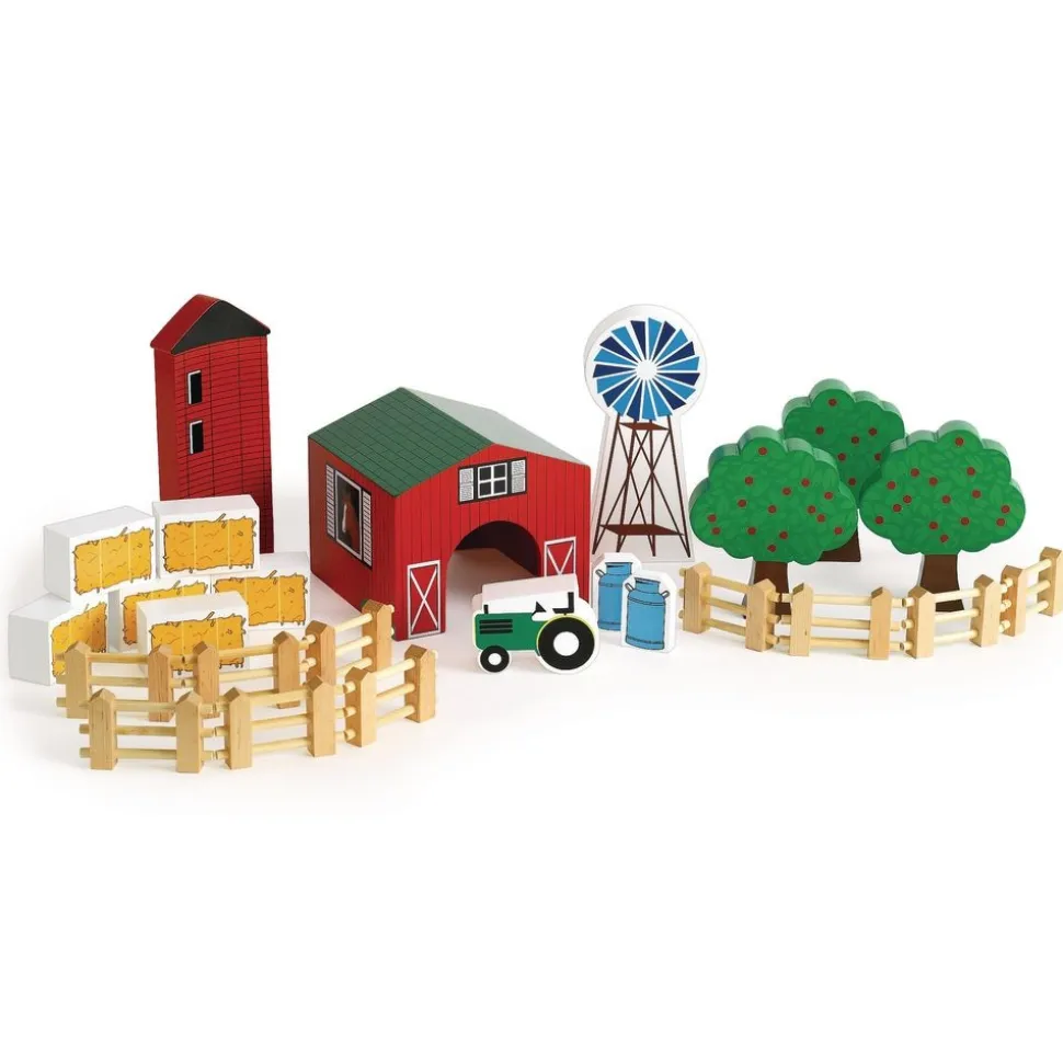 Excellerations® Farm Block Play Set - 25 Pieces