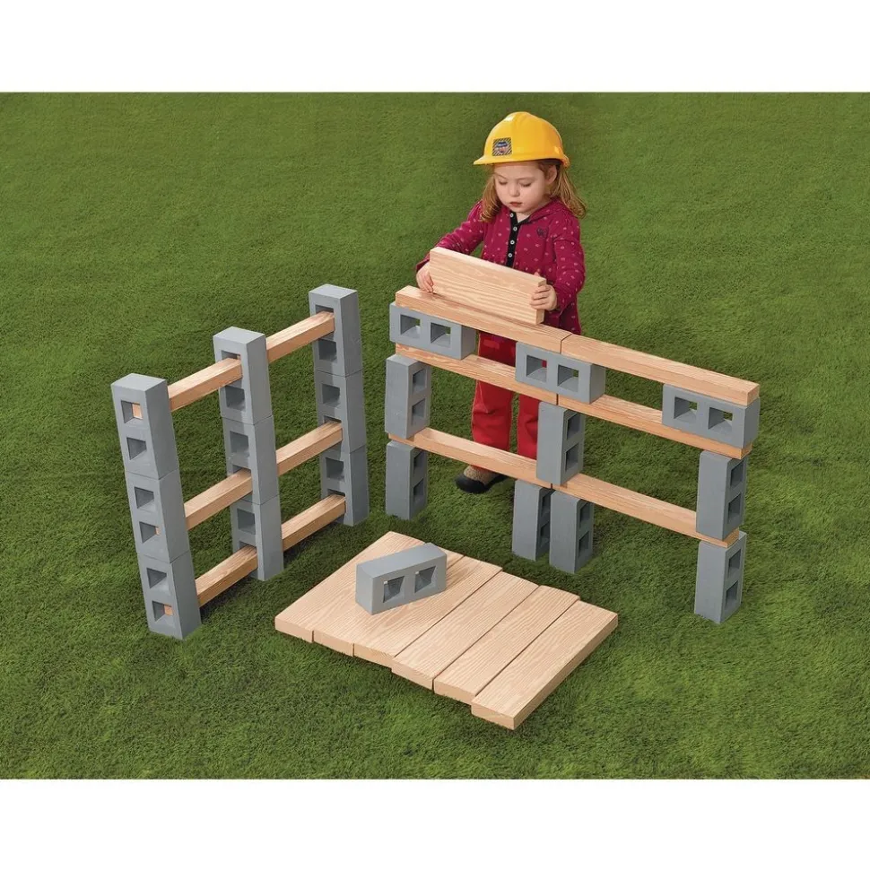 Excellerations® Foam Floor Blocks & Planks 44 pieces
