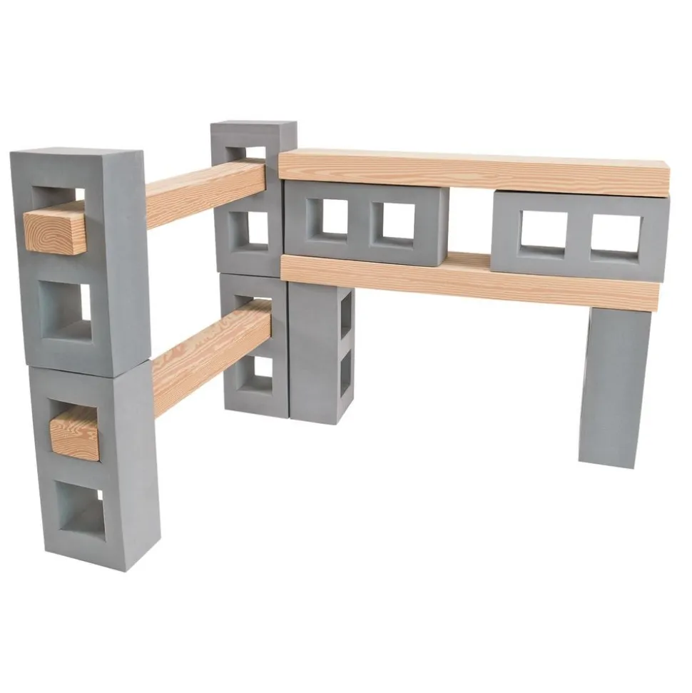 Excellerations® Foam Floor Blocks & Planks 44 pieces
