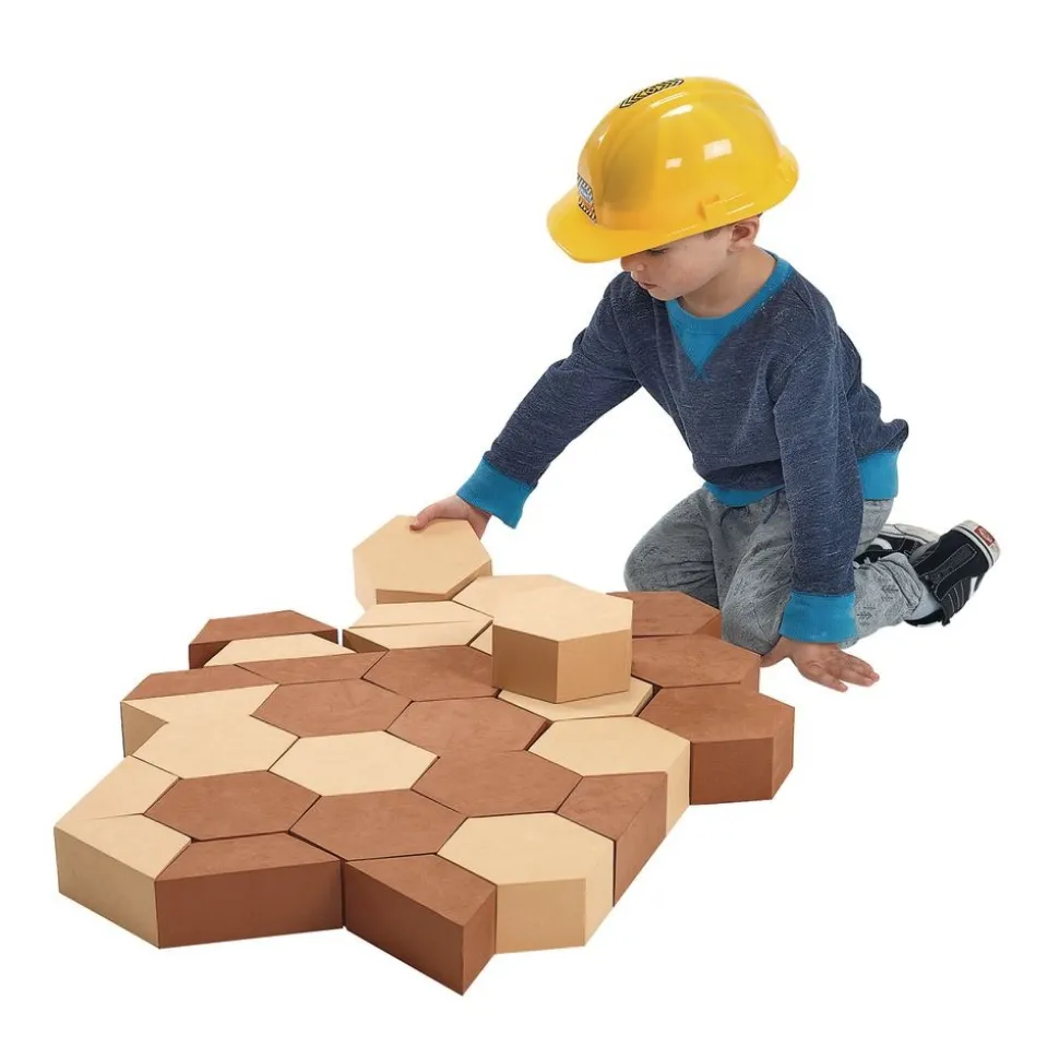 Excellerations® Foam Floor Building Pavers - Set of 30
