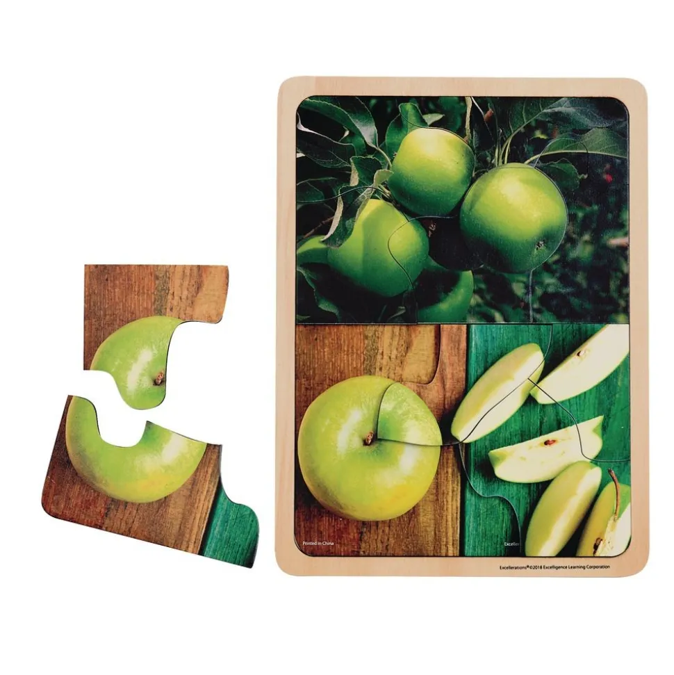Excellerations® Fruit Photo Puzzles Set of 6
