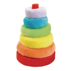 Excellerations® Giant Plush Rainbow Stacking Ring