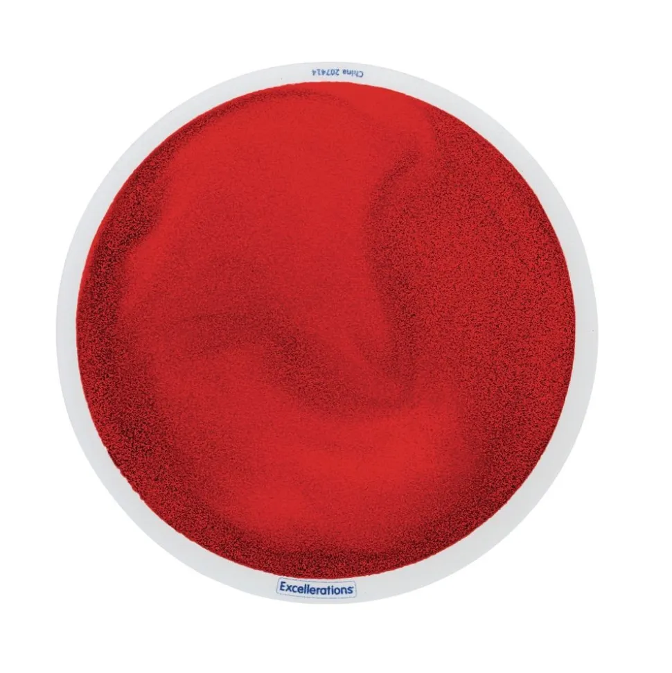 Excellerations® Glitter Circle Liquid Tiles - Set of 5