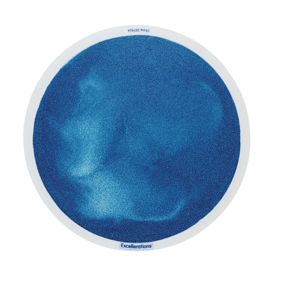 Excellerations® Glitter Circle Liquid Tiles - Set of 5