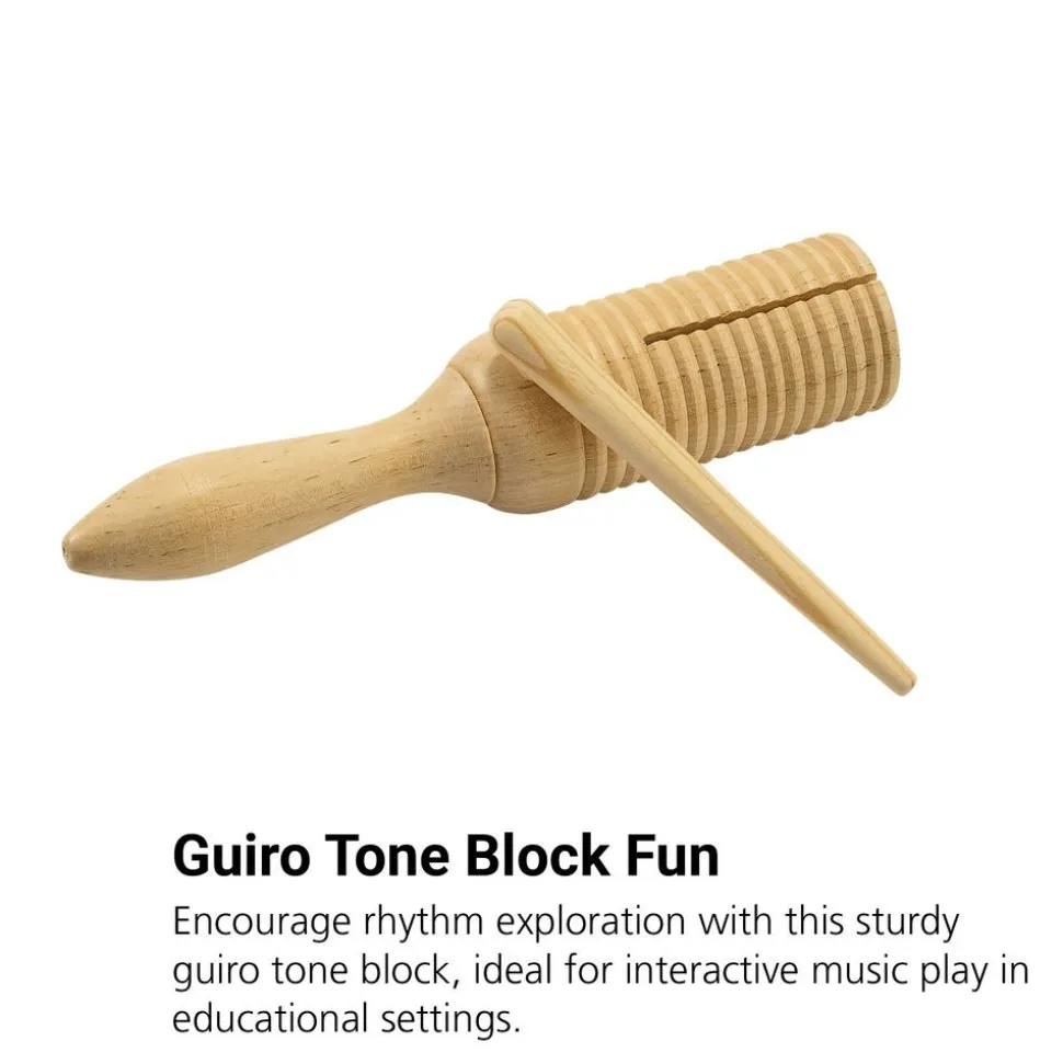 Excelleration's® Guiro Tone Block