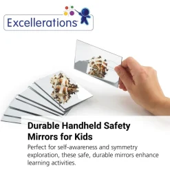 Excellerations® Handheld Safety Mirrors - Set of 12