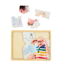 Excellerations® Healthy Kids Handle With Special Care - Set of 9 Wooden Puzzles