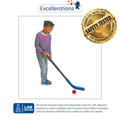 Excellerations® Hockey Sticks with Balls - Set of 2