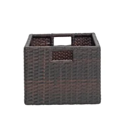 Excellerations® Indoor/Outdoor Wicker Basket - Small indoor-outdoor baskets for kids