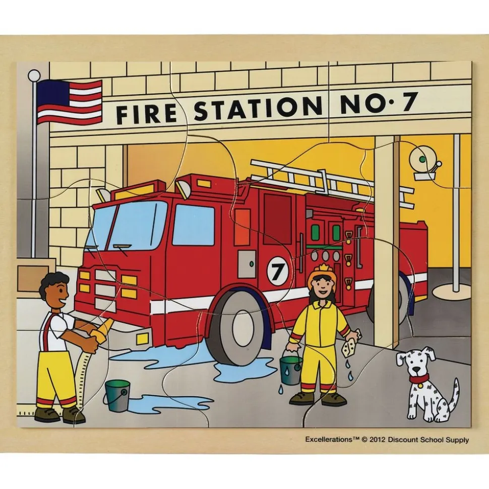 Excellerations® In My Community Puzzles - Set of 12