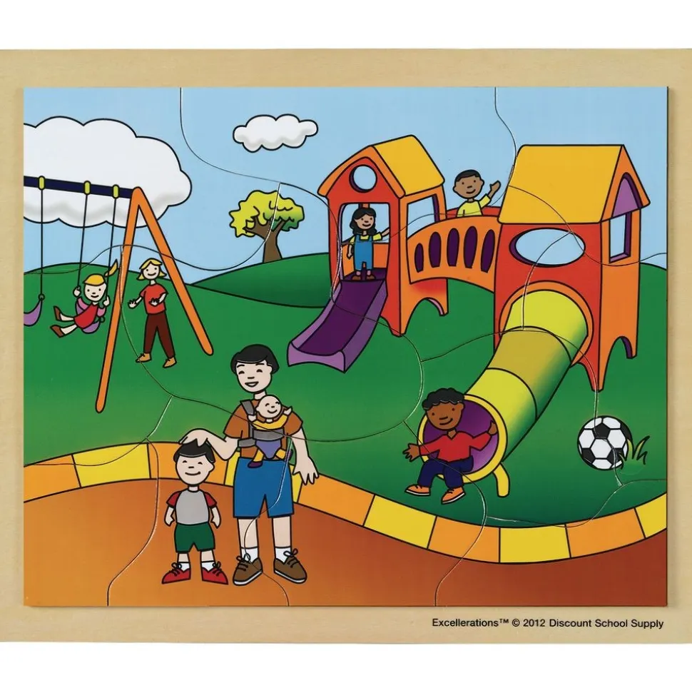 Excellerations® In My Community Puzzles - Set of 12