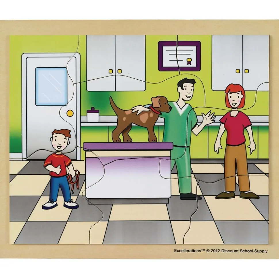 Excellerations® In My Community Puzzles - Set of 12