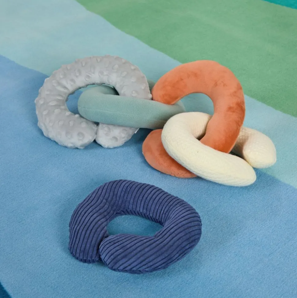 Excellerations® Interlocking 8" Plush Links - Set of 5