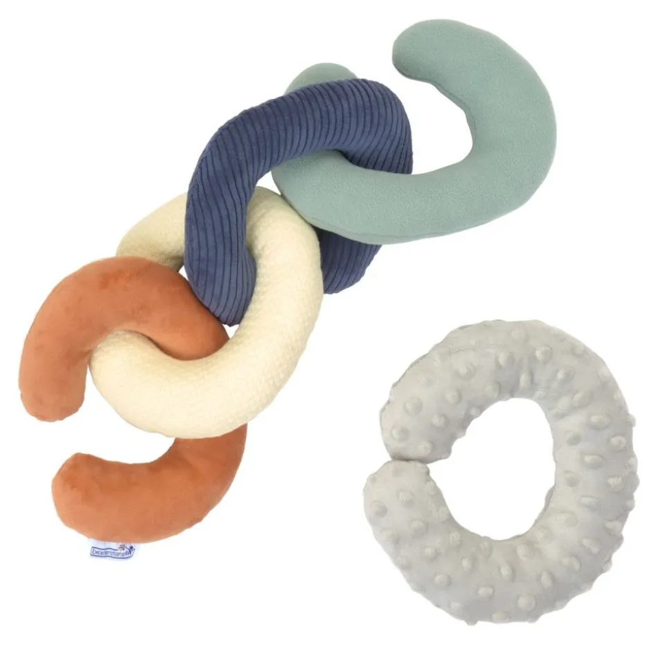 Excellerations® Interlocking 8" Plush Links - Set of 5