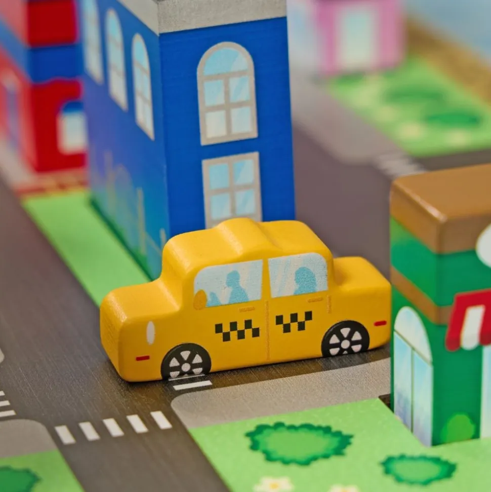 Excellerations® JourneyJunction™ Build & Block Logic Puzzle City