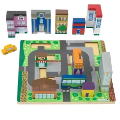 Excellerations® JourneyJunction™ Build & Block Logic Puzzle City
