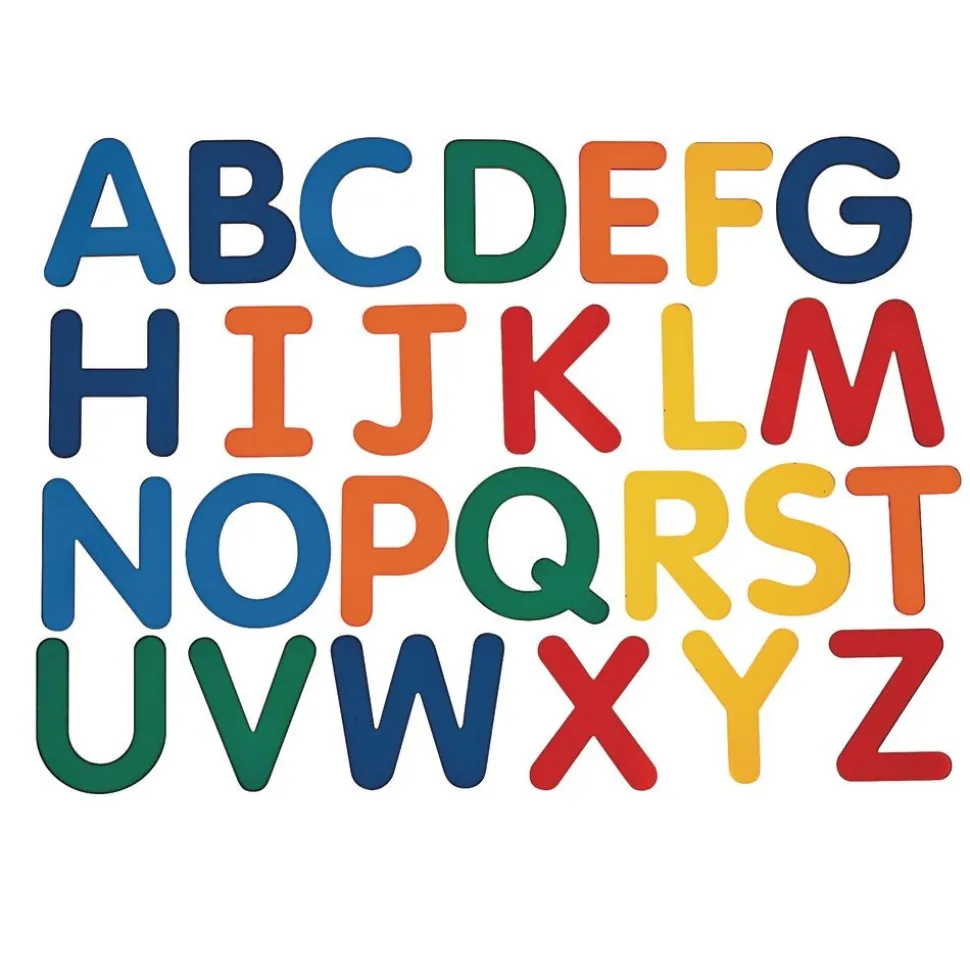 Excellerations® 3" Jumbo, Translucent Alphabet Letters for Light Table Play 26 Pieces