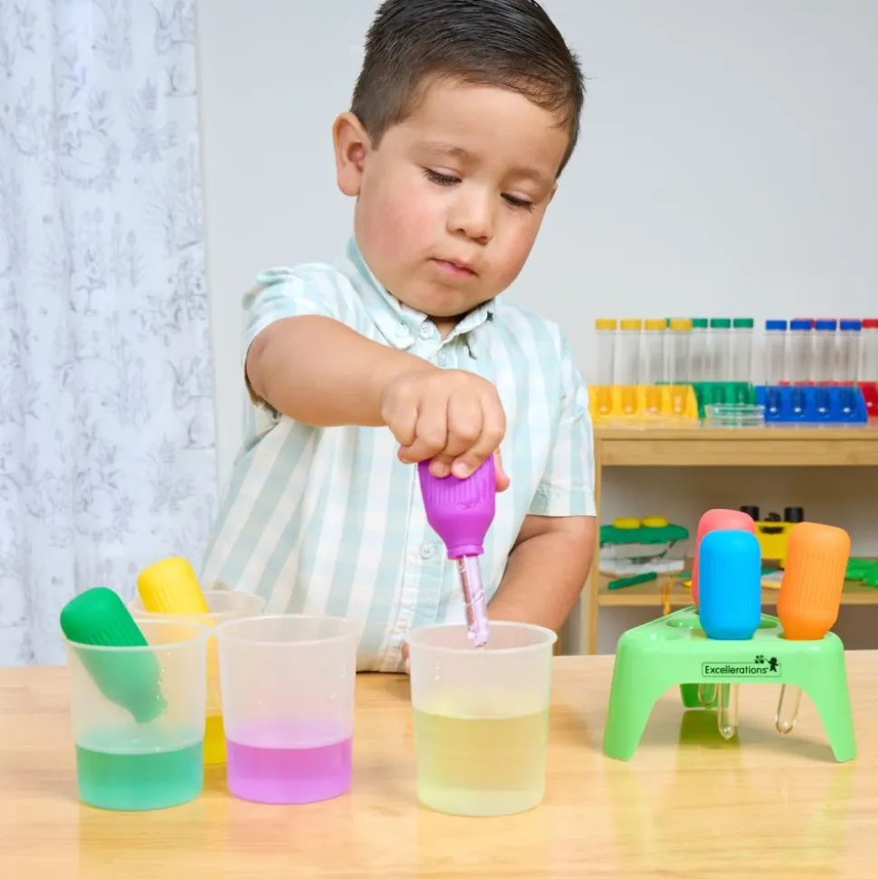 Excellerations® Kid Safe Eyedroppers w/ Triangle Stand