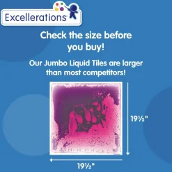 Excellerations® Large Liquid Tile Blue