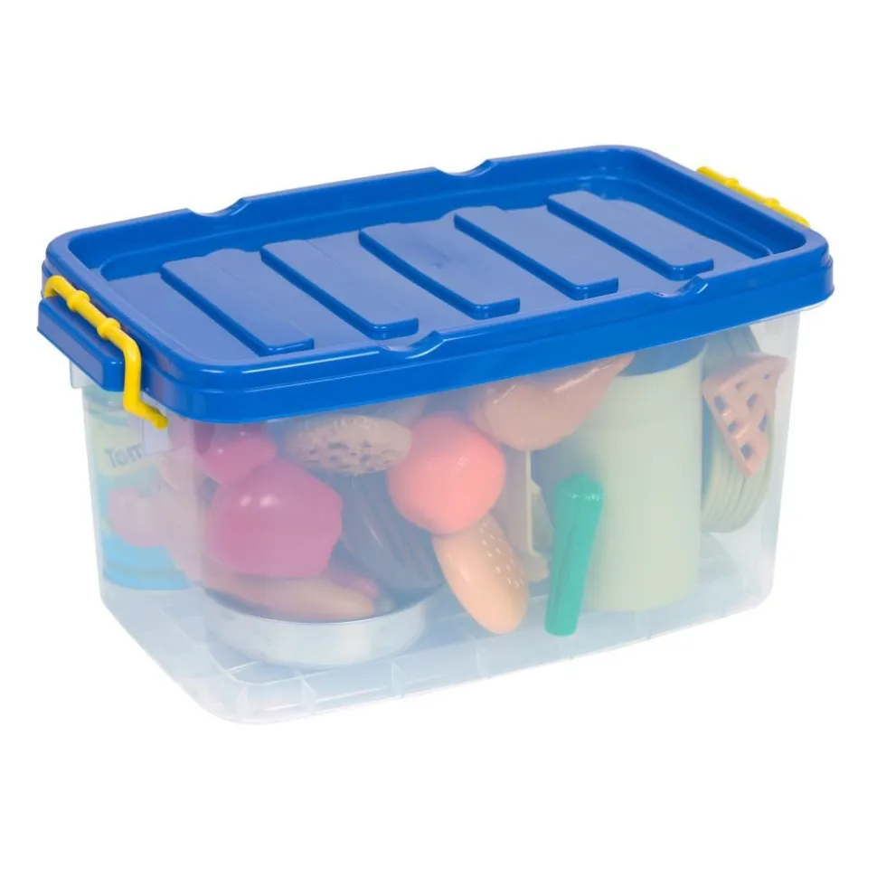 Excellerations® Large Storage Bin with Clip-Handle Lid