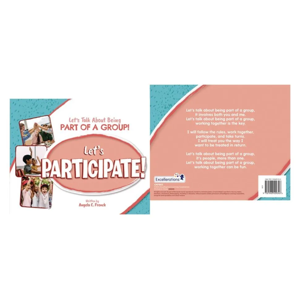 Excellerations® Let’s Talk About Being Part of a Group Book Set - 4 books