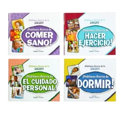 Excellerations® Let’s Talk About Being Healthy Spanish Book Set of 4