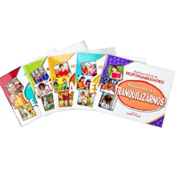Excellerations® Let’s Talk About Being Healthy Spanish Book Set of 4