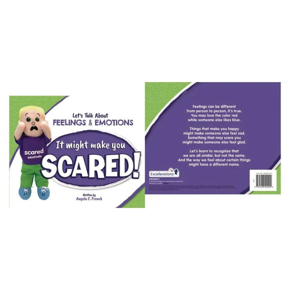 Excellerations® Let’s Talk About Feelings and Emotions Book Set 1 - 4 books