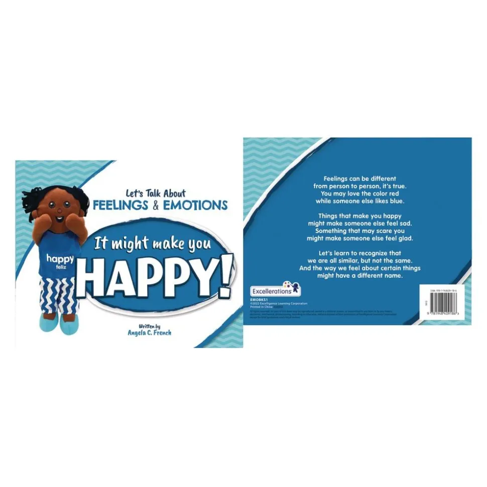 Excellerations® Let’s Talk About Feelings and Emotions Book Set 1 - 4 books
