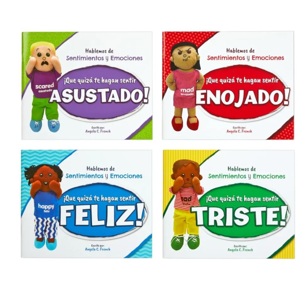 Excellerations® Let’s Talk About Feelings and Emotions Spanish Books Set 1