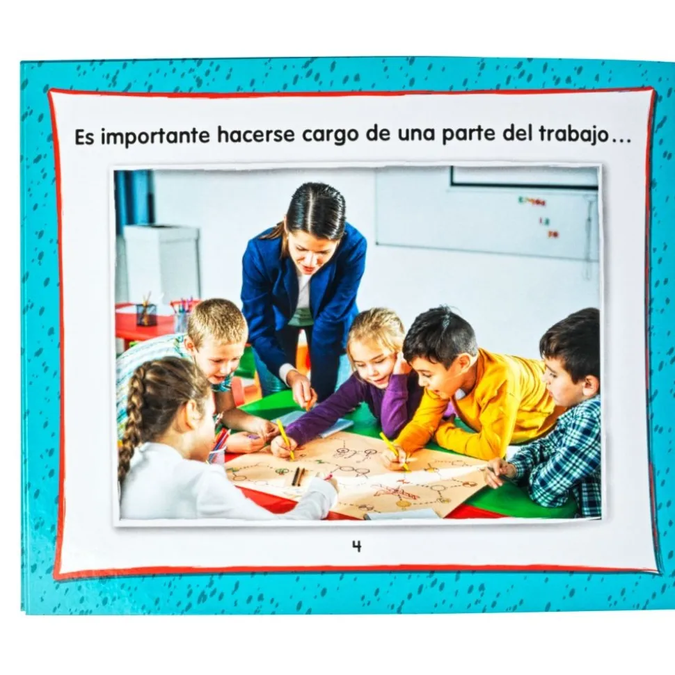Excellerations® Let’s Talk About Being Part of a Group Spanish Book Set of 4