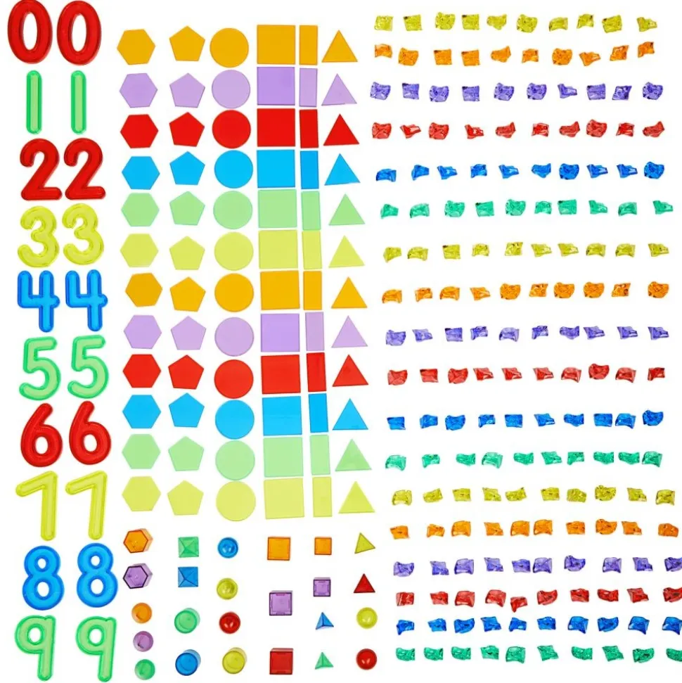 Excellerations® Light Table Math Bin - 296 Pieces