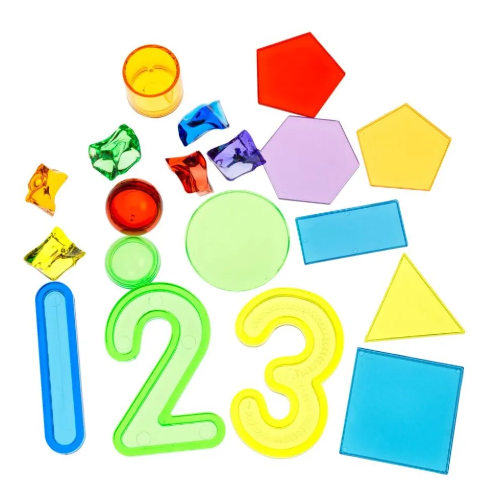 Excellerations® Light Table Math Bin - 296 Pieces