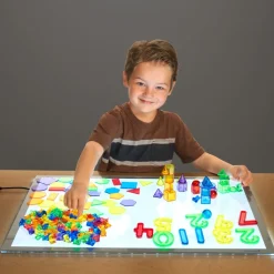 Excellerations® Light Table Math Bin - 296 Pieces