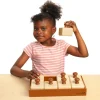 Excellerations® Listen and Match Wooden Shakers - Set of 8