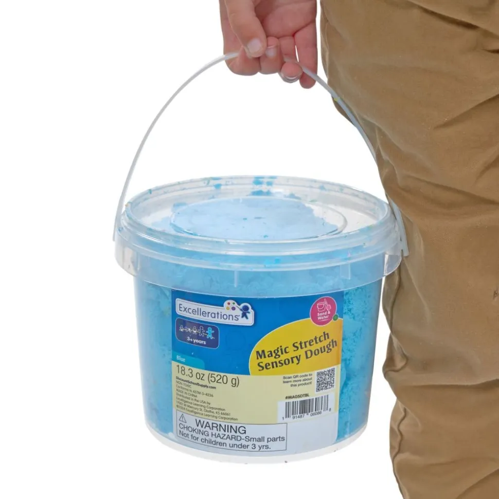 Excellerations® Magic Stretch™ Sensory Dough Blue