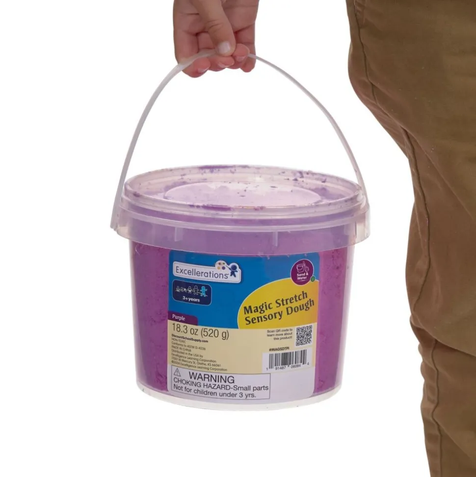 Excellerations® Magic Stretch™ Sensory Dough Purple