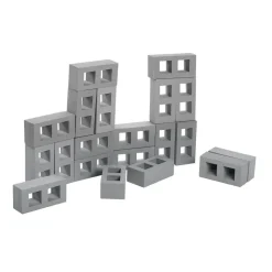 Excellerations® Masonry Foam Floor Blocks - Set of 20