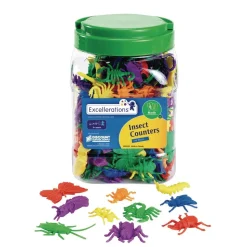 Excellerations® Math Manipulatives - 4 Different Sets, 444 Pieces Total
