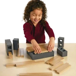 Excellerations® Mini Blocks and Planks Tabletop Building Set - 40 pieces