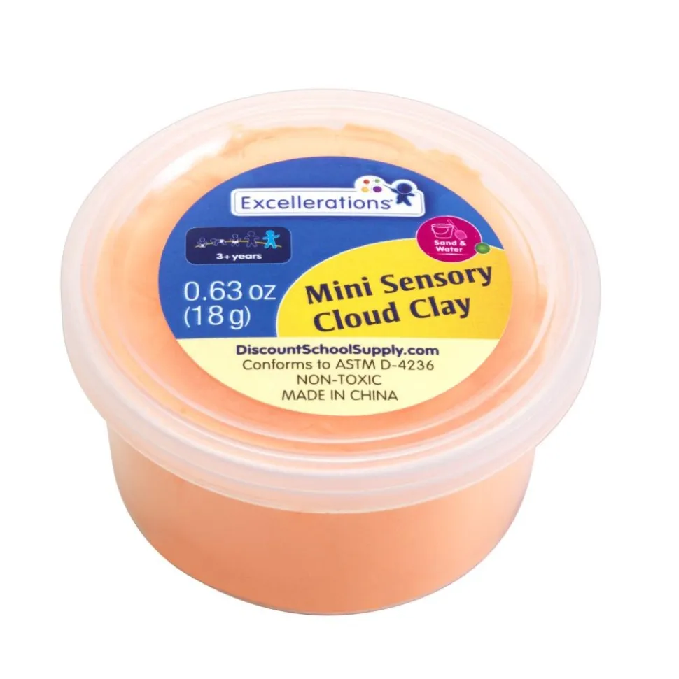 Excellerations® Mini Sensory Cloud Clay Set of 5