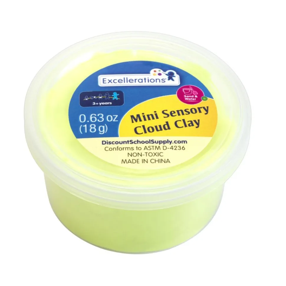 Excellerations® Mini Sensory Cloud Clay Set of 5