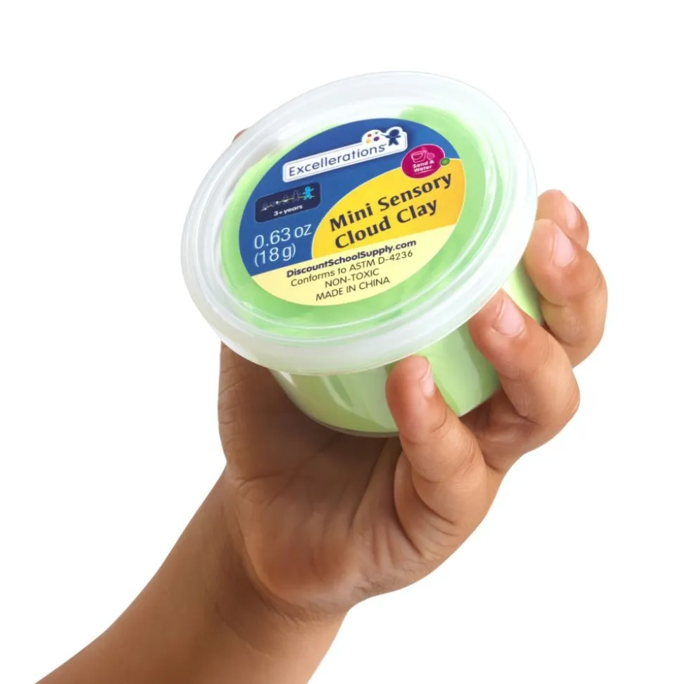 Excellerations® Mini Sensory Cloud Clay Set of 5