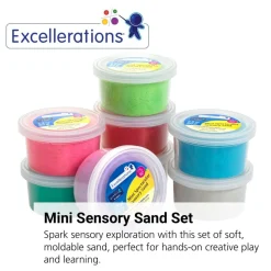 Excellerations® Mini Spectacular Sensory Sand Set of 8