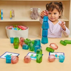 Excellerations® Mini Stacking Gems - Set of 30