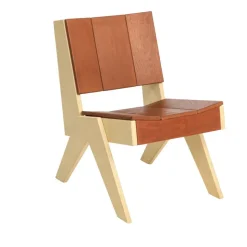 Excellerations® Natural Plywood Lounge Chair