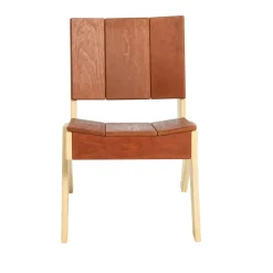 Excellerations® Natural Plywood Lounge Chair
