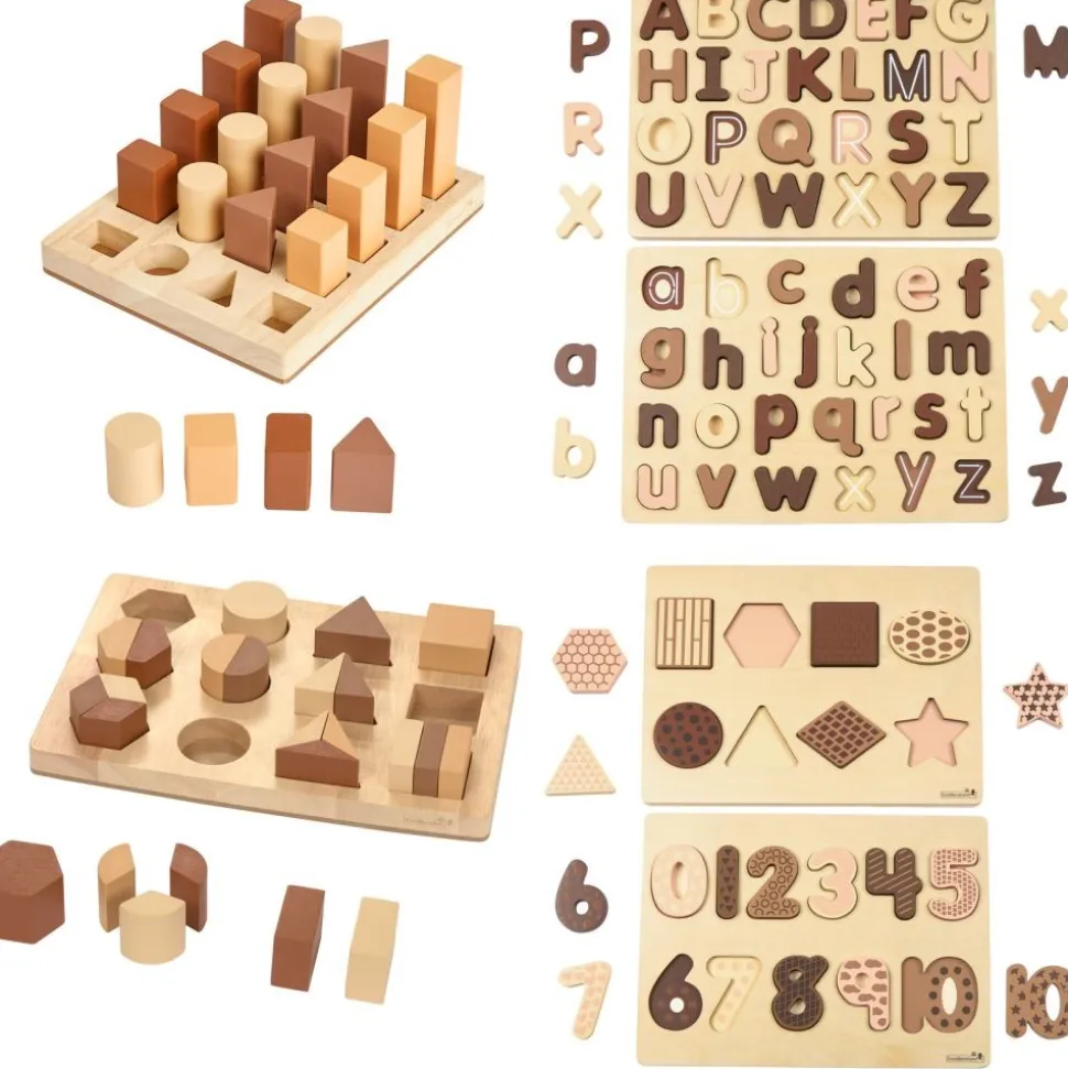 Excellerations® Natural Puzzles - Set of 6
