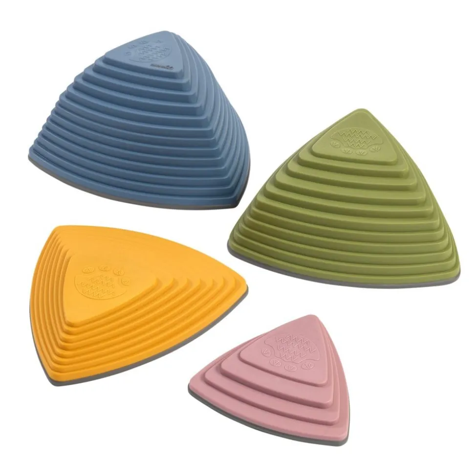 Excellerations® Natural River Stones - Set of 18
